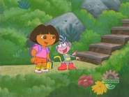 "Ooh, the stairs!" they both say.