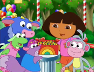 "Whoa!" "That'll be just so cool!" "Wow!" "Wow! It glows!"