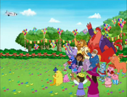 Look! There's everyone who came to the party! They KNOW who's on that plane!