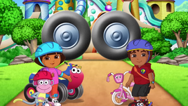 FULL EPISODE Dora's Great Roller Skate Adventure! w Boots Dora the Explorer 18-54 screenshot