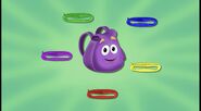 "Dora needs a long rope to save Boots!" said Backpack. (Wow, you ALSO sound different from the last time!)