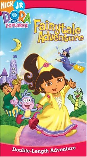 dora the explorer fairytale adventure vhs