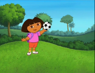 Dora the Soccer Player!"