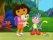 Dora's favorite part was saving all the puppies!