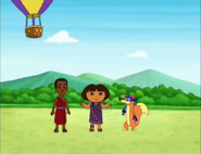 Here comes a balloon!