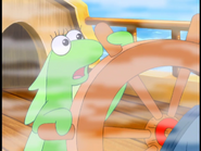 "I might crash INTO something!"