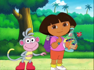 "I think you have to say it louder." said Swiper, seconds later.