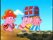 Yo-ho-ho, yo-ho-ho! We got treasure,