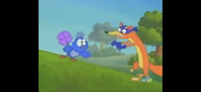 Will Baby Blue Bird face her fears by doing this all by herself this time?