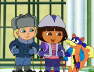 silly faces!" (Like the time Dora and Boots did in The Super Silly Fiesta!)