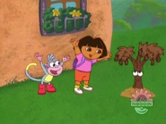 "YAAAAAY!!!!!" cheered Dora and Boots.