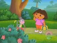 Uh-oh! That sounds like Swiper the Fox!