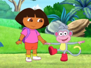 DORA THE EXPLORER CLIPS BOUNCY BOOTS 2-43 screenshot