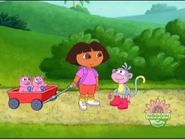 (both pigs oinking)