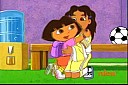 Dora Hugging Daisy