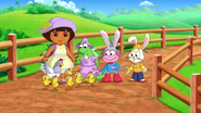 ‘Animal Fun’ 🐾 Music Video w Dora the Explorer & Bubble Guppies Nick Jr. Sings 🎤 7-54 screenshot (1)