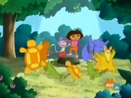 The stick can do a magic trick!