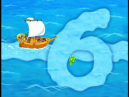 SIX! Six seven seas, hey that turtle's name is Kevin!