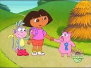 Good thing we found her before Swiper did!
