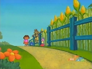 The corn looks tall! We don't wanna get lost!