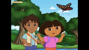 Dora and Diego and Baby Monarch