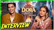 DORA AND THE LOST CITY OF GOLD Isabela Moner & Jeff Wahlberg talk about the movie