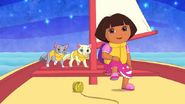 Dora's Moonlight Adventure Kitty Cat Dance Song 0-54 screenshot (1)