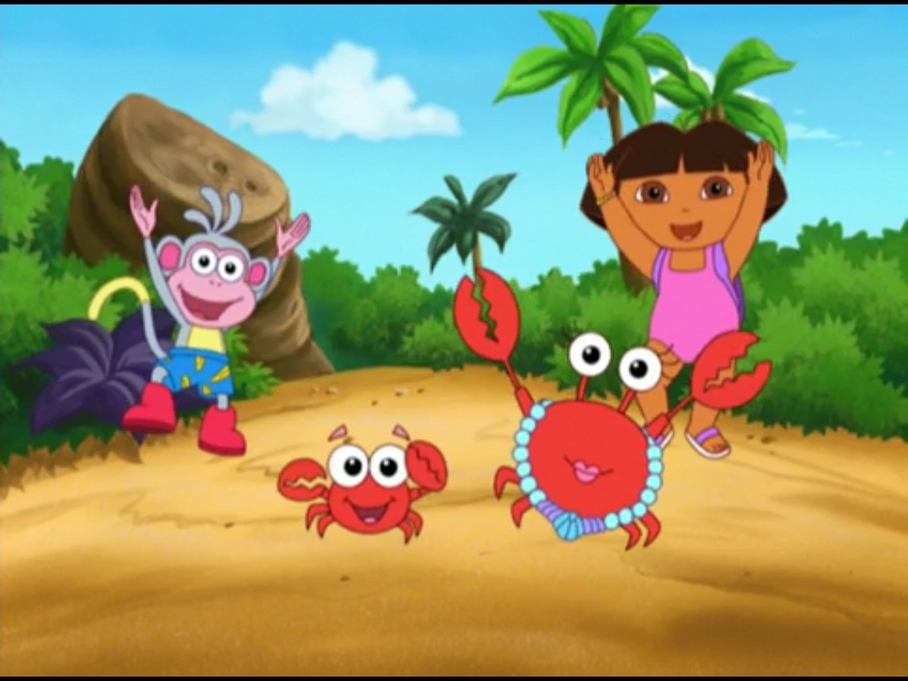 Dora The Explorer Baby Crab Cartoon