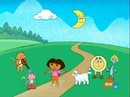 "We made it to the Moon!"