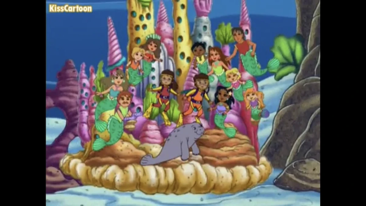 Manatee's Mermaid Rescue! | Dora the Explorer Wiki | Fandom