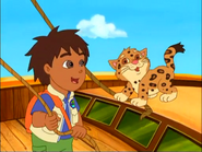 (meows to the song:) Meow, meow, meow, meow, meow, meow, meow.