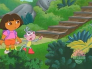 "I left my cake on the stairs!"