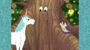"What's your riddle?" asked Unicornio to the tree.