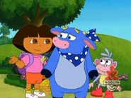 Dora tells him not to worry before he cries. "Don't worry, Benny!"