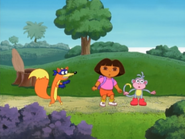 Do you see Swiper the Fox?