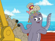 "I won’t let you use that crown!" said the Octopus.