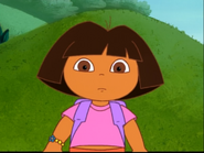 Help us stop Swiper! (NOTE: This exact background will be used again when she asks the viewer this in El Coquí.)