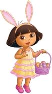 Dora easter bunny