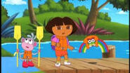 Uh-oh! That sounds like Swiper! He’ll try to swipe the boat!