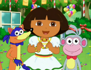 "We've got one more friendship bracelet!"