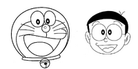 Doraemon Nobita face