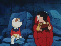 Chippo talking Nobita