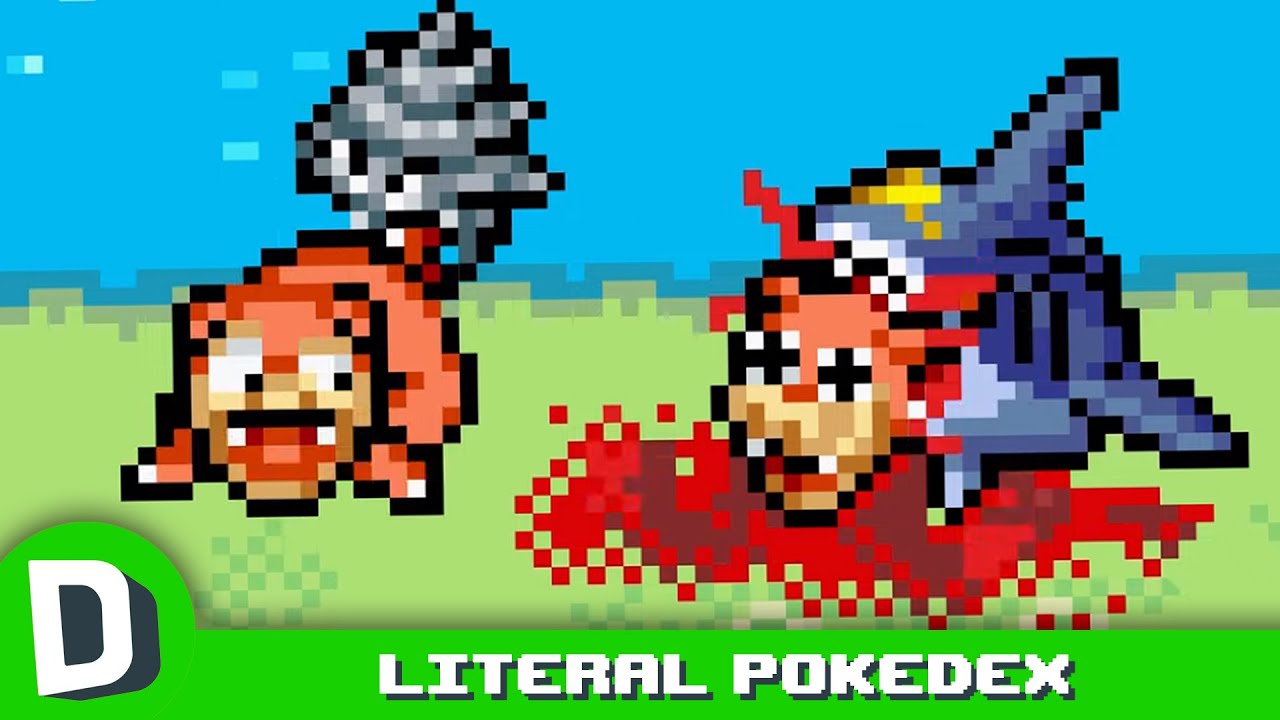 If Pokédex Entries Were Mega Literal, Dorkly's Pokemon Rusty Wiki