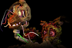 Into the Pit, starring Springtrap #fnafmovie #horror #fnaf #garvey