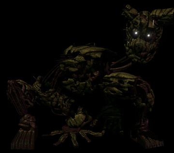 Nightmare FredBear concept art timelapse #fnaf #garvey #springtrap