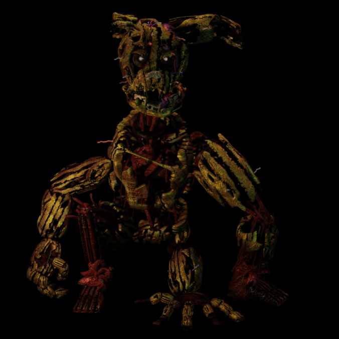 Into the Pit, starring Springtrap #fnafmovie #horror #fnaf #garvey