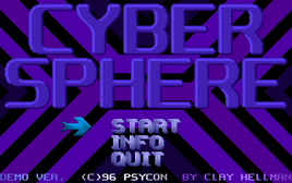 Cybersphere Title
