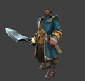 Kunkka в Model Viewer