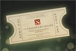 Cosmetic icon Frankfurt Major 2015 (Ticket)