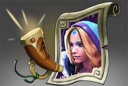 Cosmetic icon Announcer Crystal Maiden